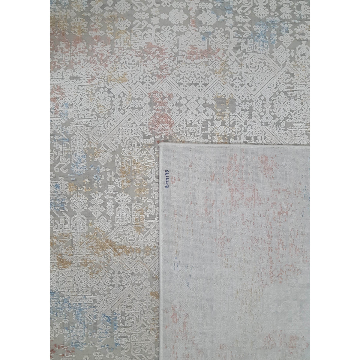 Pacific Ibiza 73197 Lt.Grey Multi Modern Power Loom Rug