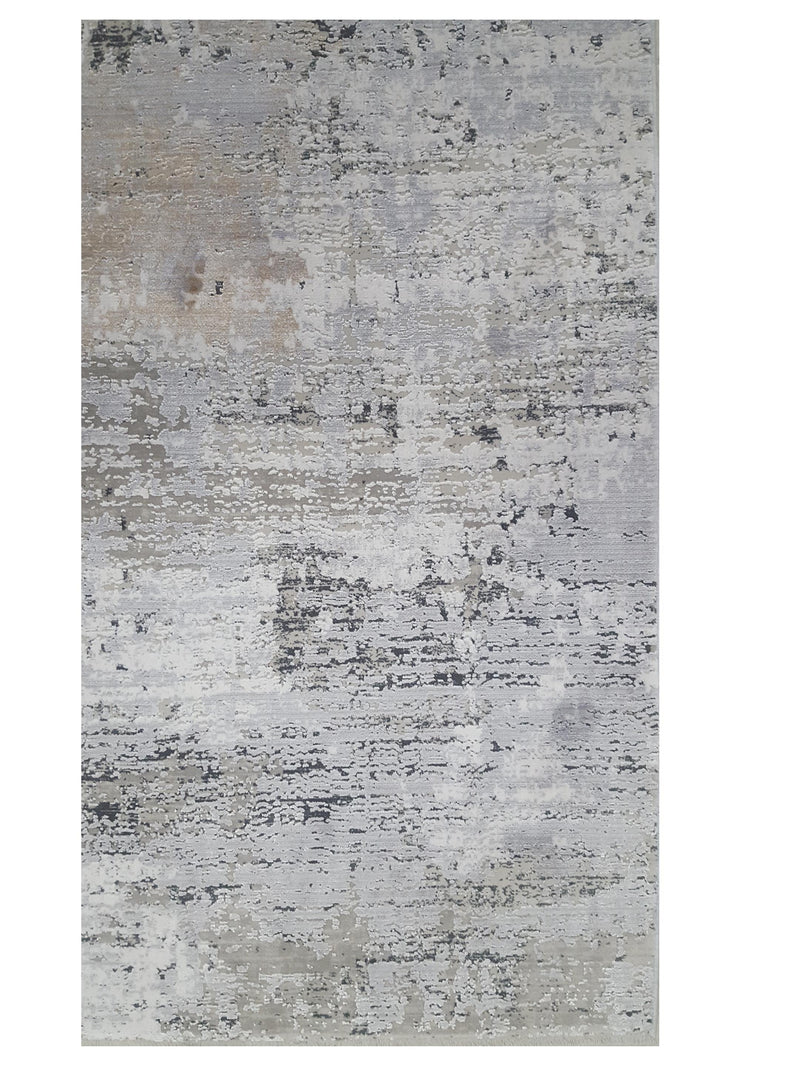 Pacific Ibiza 73198 Lt.Grey Gold Modern Power Loom Rug