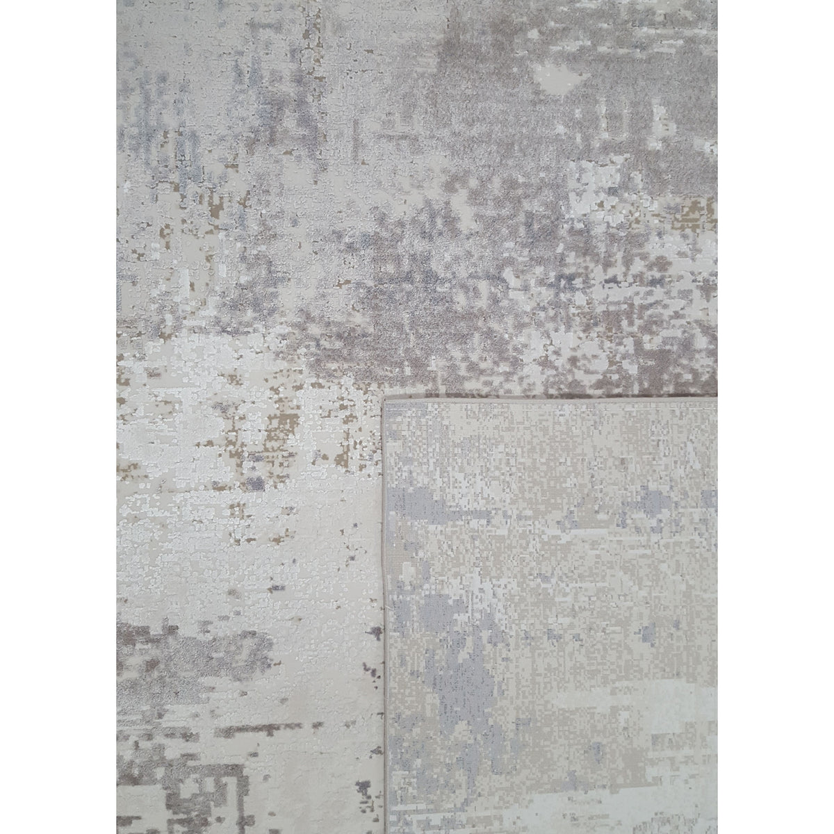 Pacific Ibiza 73203 Ivory Lt.Beige Modern Power Loom Rug