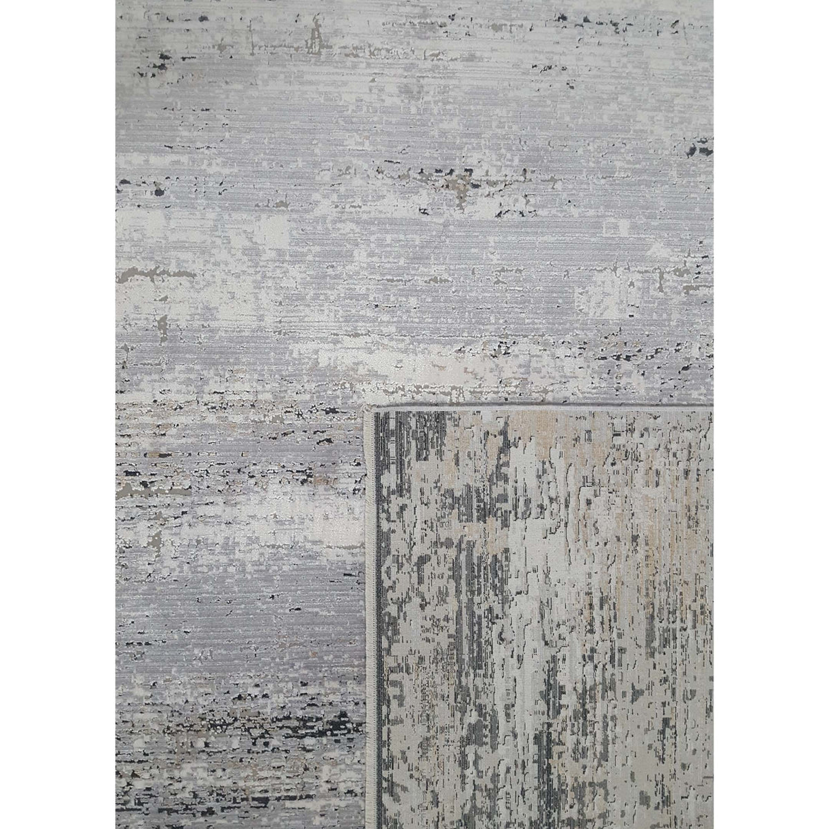 Pacific Ibiza 73204 Grey Grey Modern Power Loom Rug
