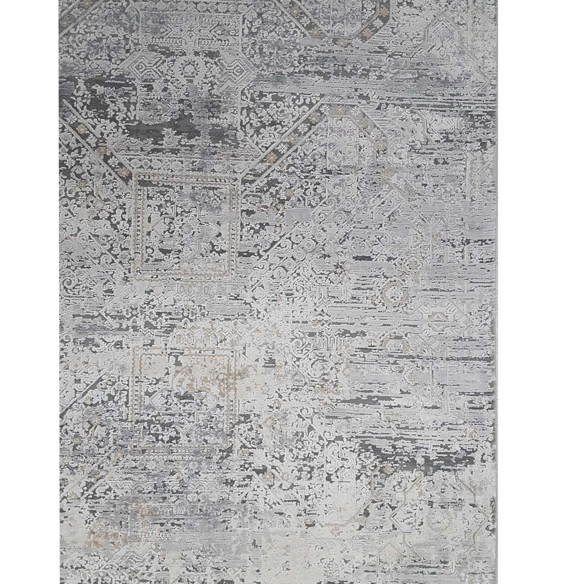 Pacific Ibiza 73207 D.Grey Grey Modern Power Loom Rug