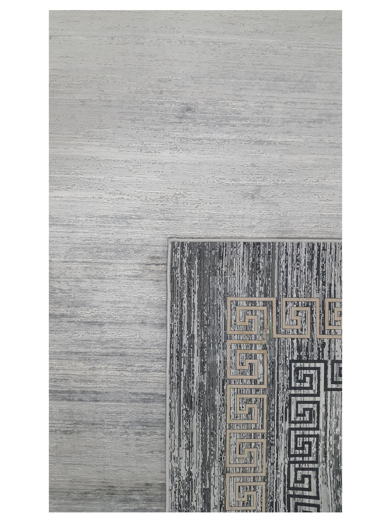 Pacific Ibiza 73212 Grey Black Modern Power Loom Rug