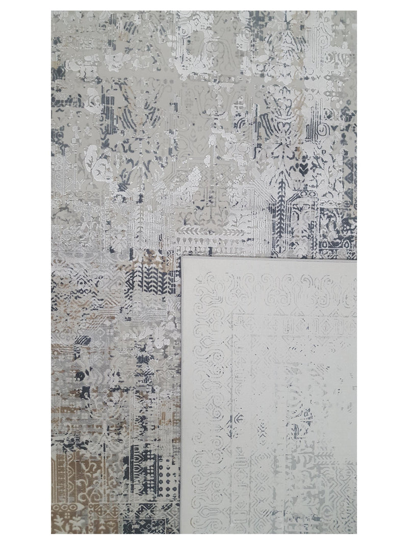 Pacific Ibiza 73217 Beige Beige Modern Power Loom Rug