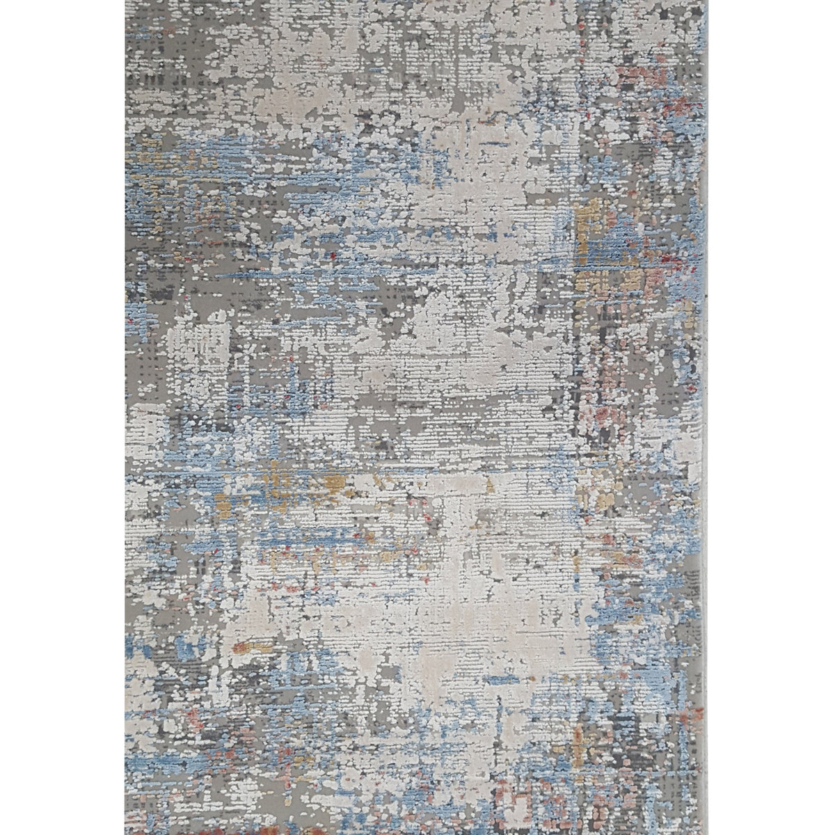 Pacific Ibiza 73220 Grey Blue Modern Power Loom Rug