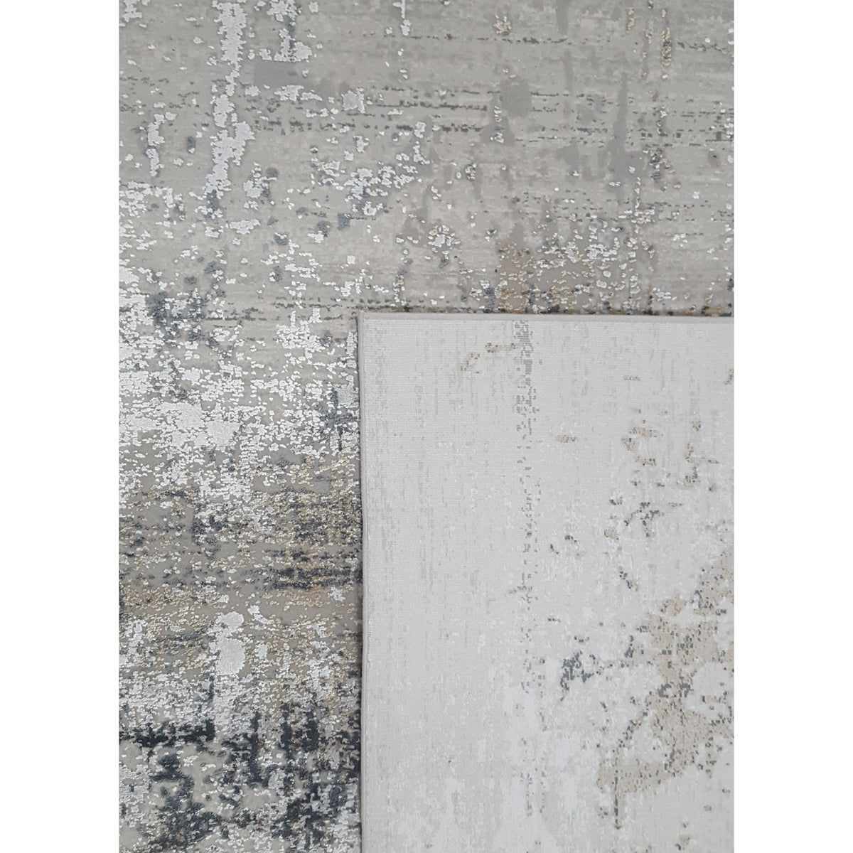 Pacific Ibiza 73221 Ivory Lt.Grey Modern Power Loom Rug