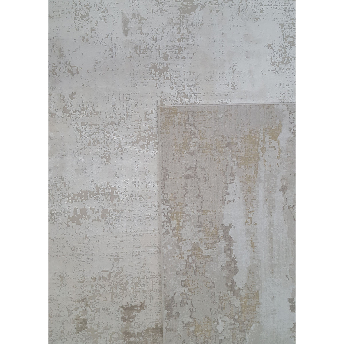 Pacific Ibiza 73249 Gold Beige Modern Power Loom Rug
