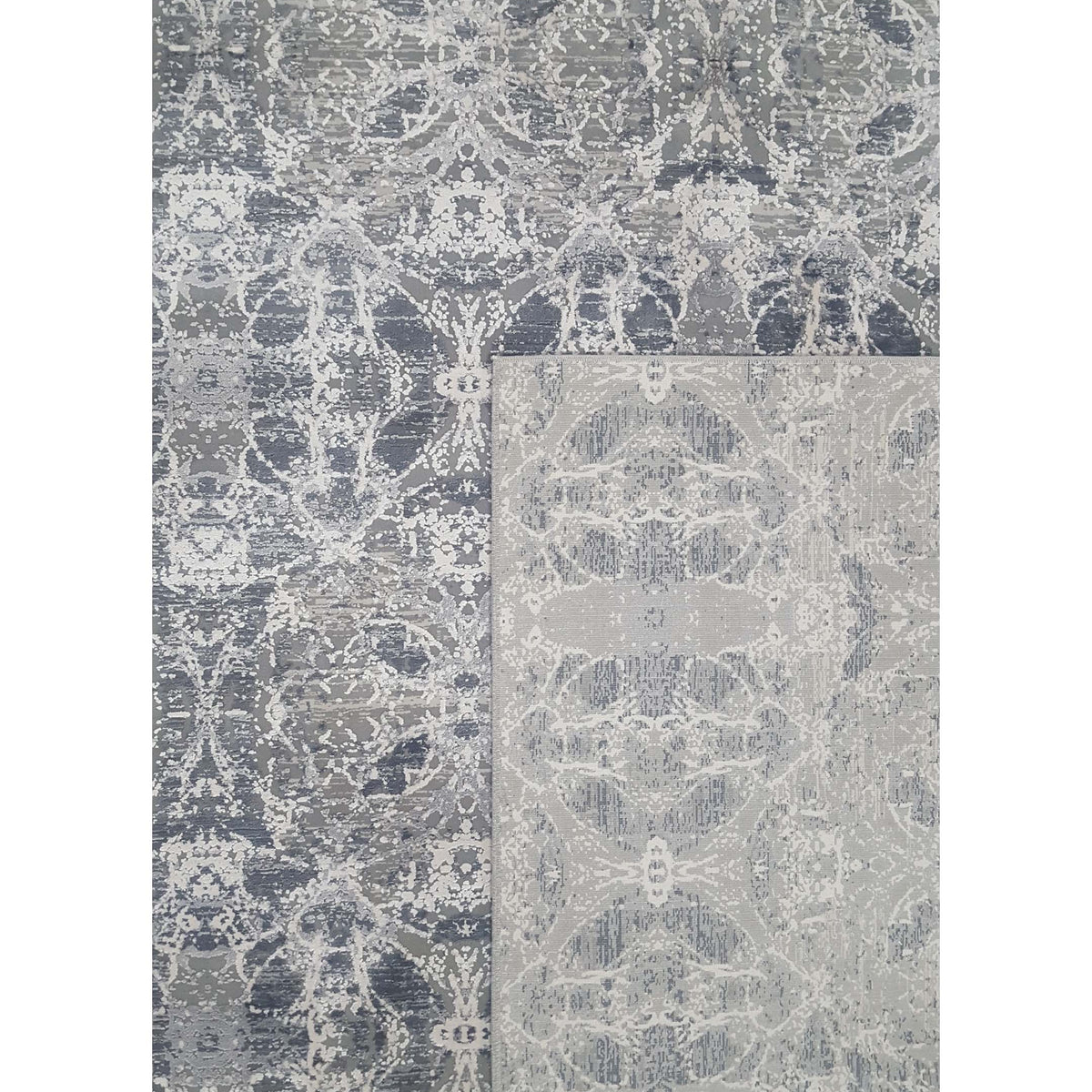 Pacific Ibiza 73252 Ivory Grey Modern Power Loom Rug
