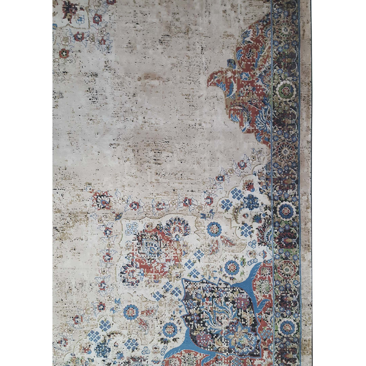 Pacific Ibiza 73254 Beige Multi Modern Power Loom Rug