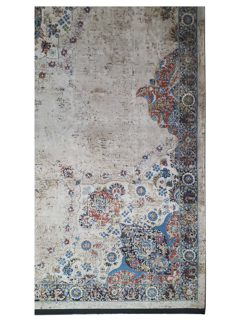 Pacific Ibiza 73254 Beige Multi Modern Power Loom Rug