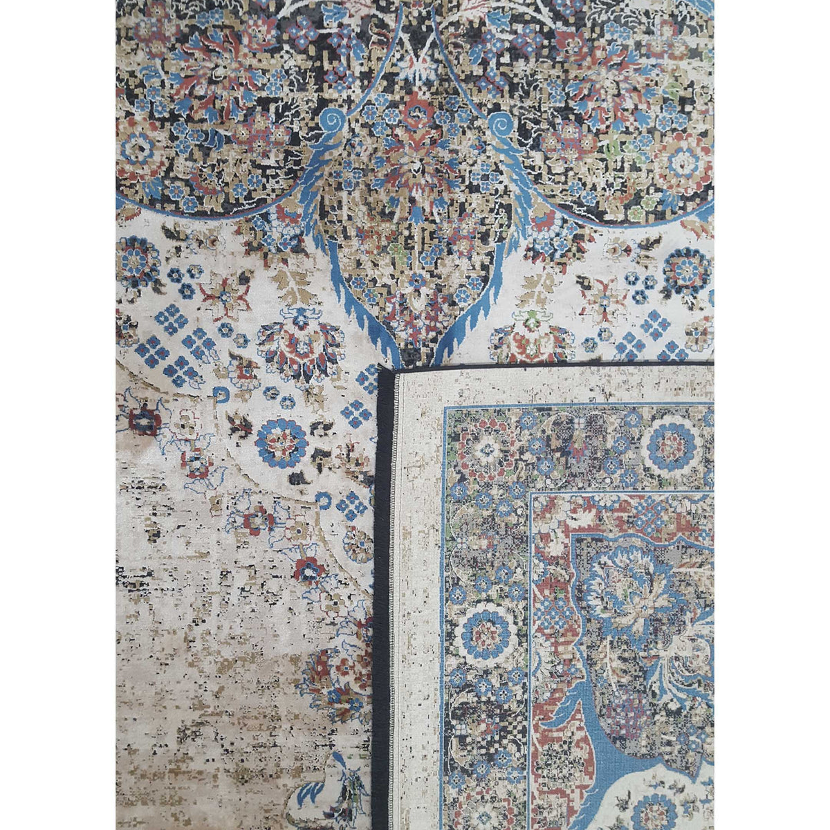 Pacific Ibiza 73254 Beige Multi Modern Power Loom Rug