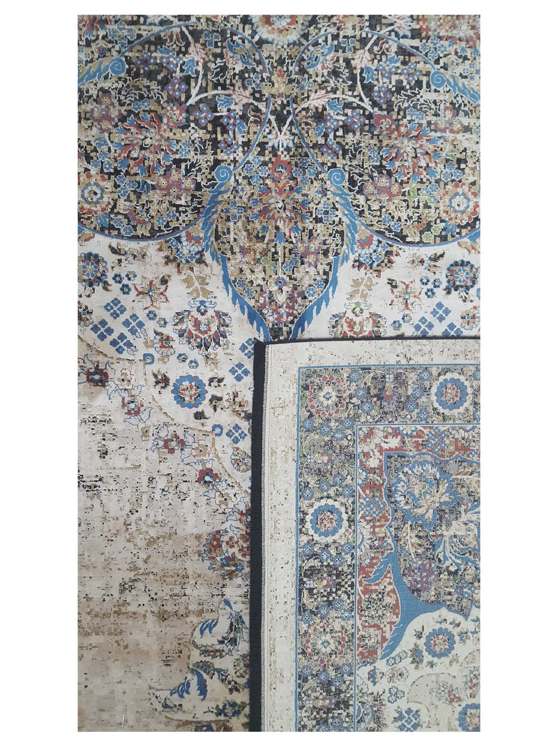 Pacific Ibiza 73254 Beige Multi Modern Power Loom Rug