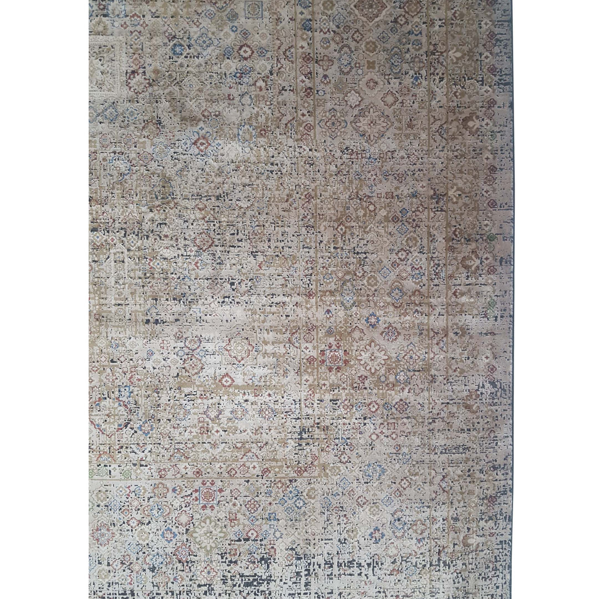 Pacific Ibiza 73258 Beige Multi Modern Power Loom Rug