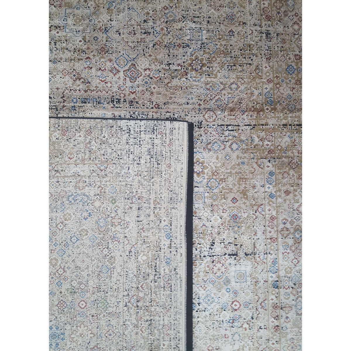 Pacific Ibiza 73258 Beige Multi Modern Power Loom Rug