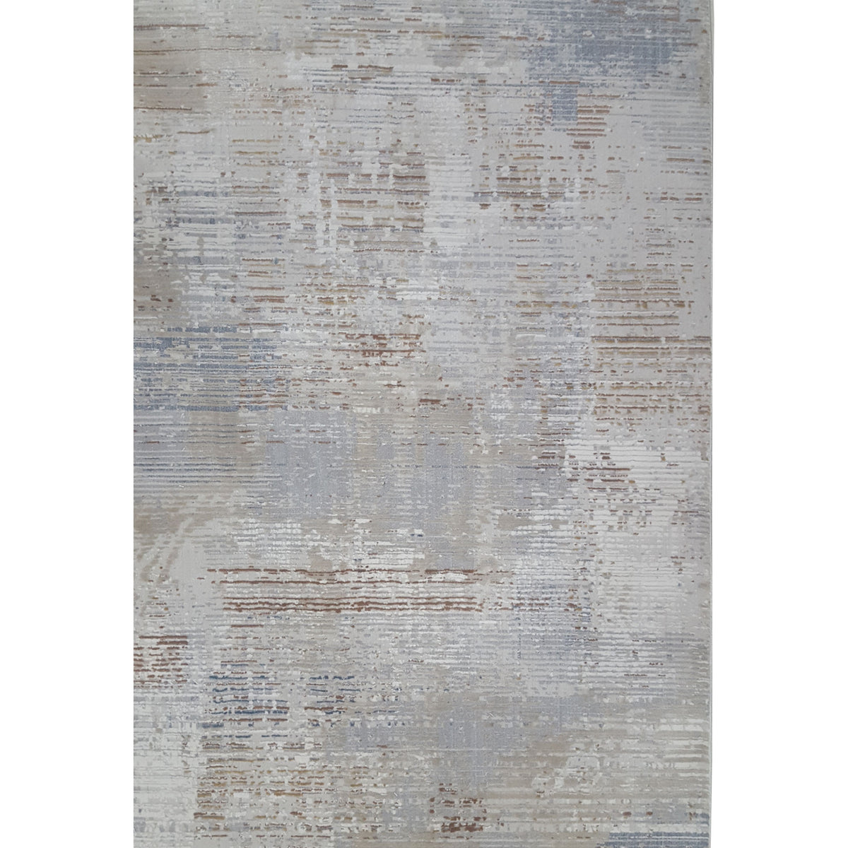Pacific Ibiza 73265 Ivory Grey Modern Power Loom Rug