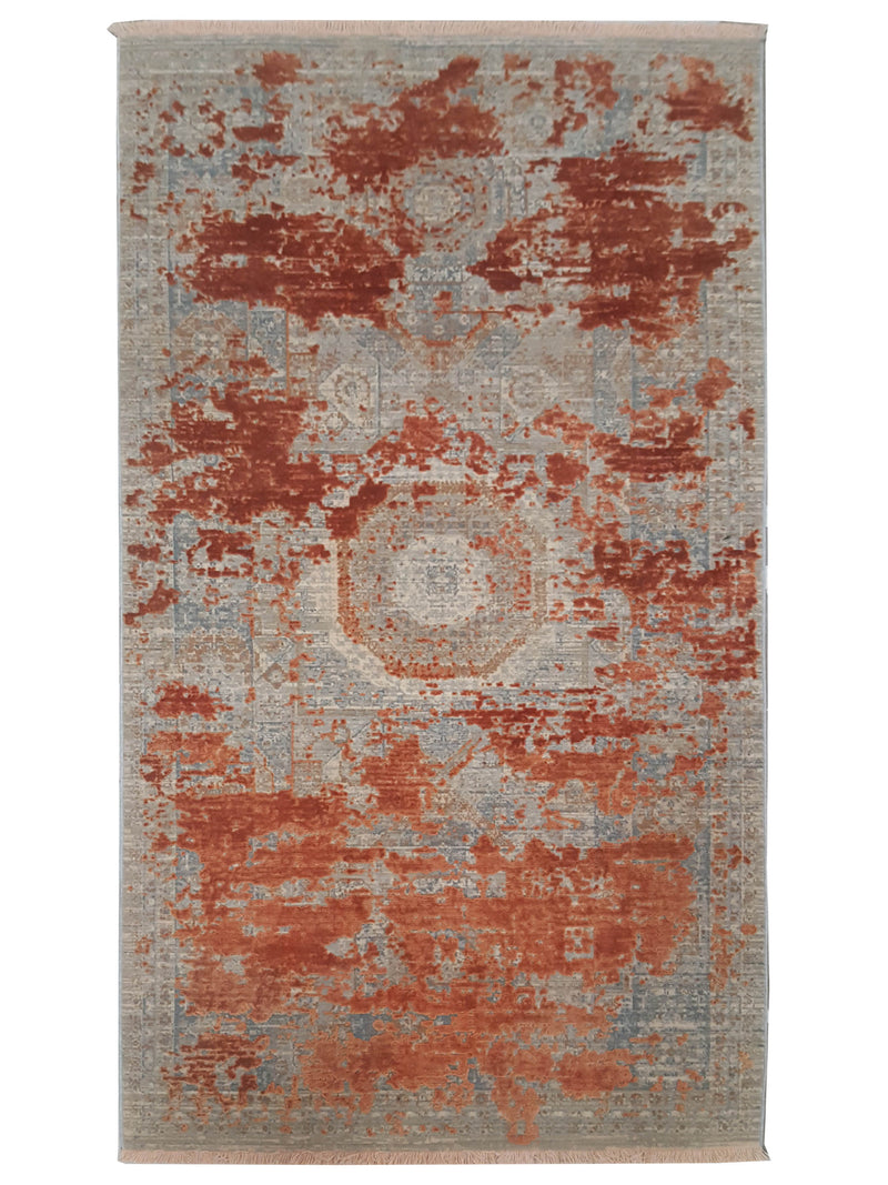 Pacific Ibiza  Orange Beige Modern