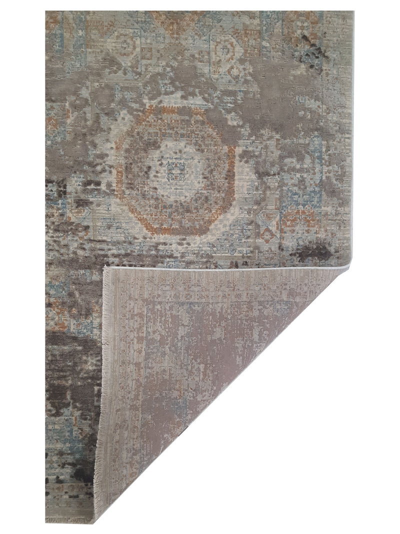 Pacific Ibiza 73271 Beige Brown Modern Power Loom Rug