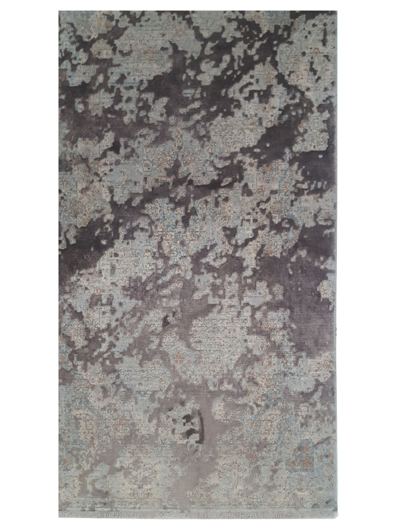 Pacific Ibiza 73276 Sage Brown Modern Power Loom Rug