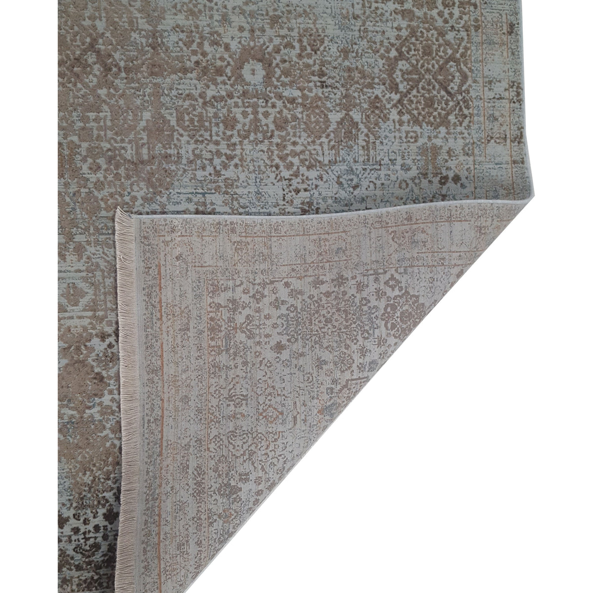 Pacific Ibiza 73279 Grey Brown Modern Power Loom Rug