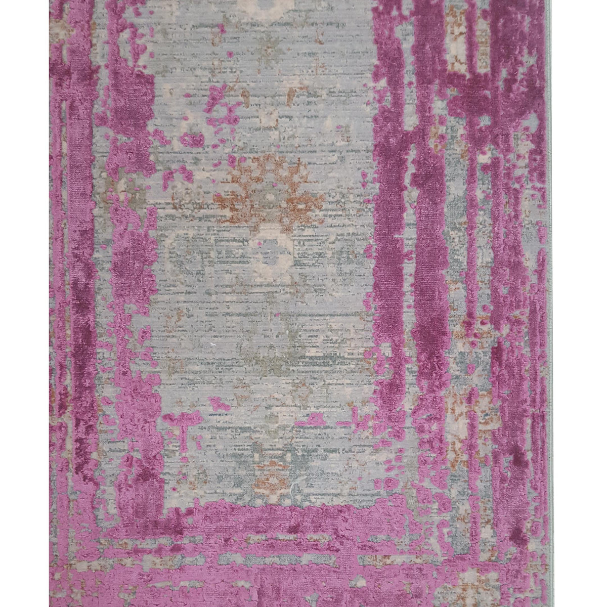 Pacific Ibiza 73283 Purple Grey Modern Power Loom Rug