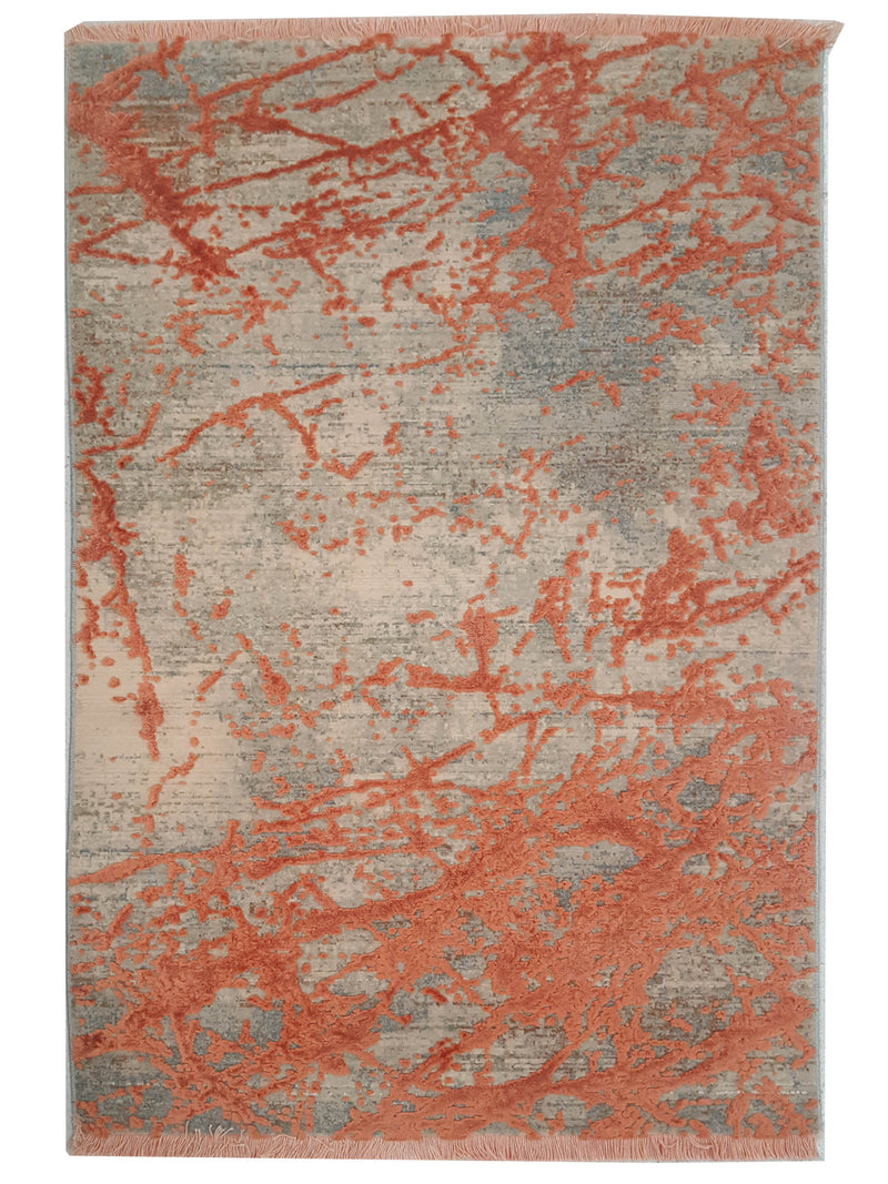 Pacific Ibiza  Orange Grey Modern