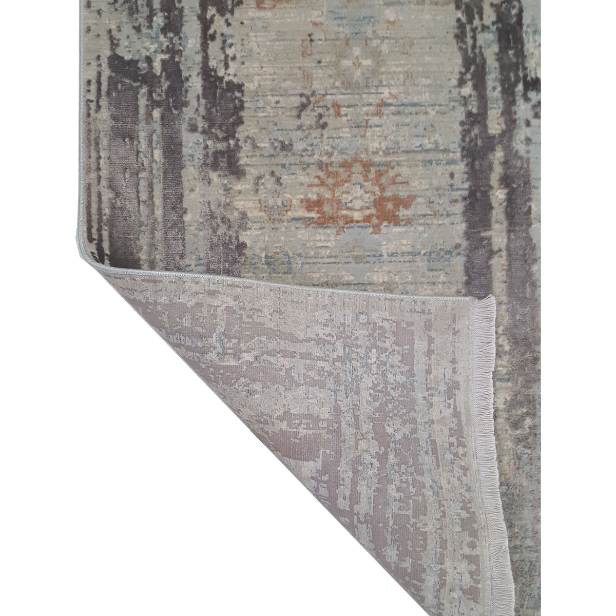 Pacific Ibiza 73288 Ivory Grey Modern Power Loom Rug
