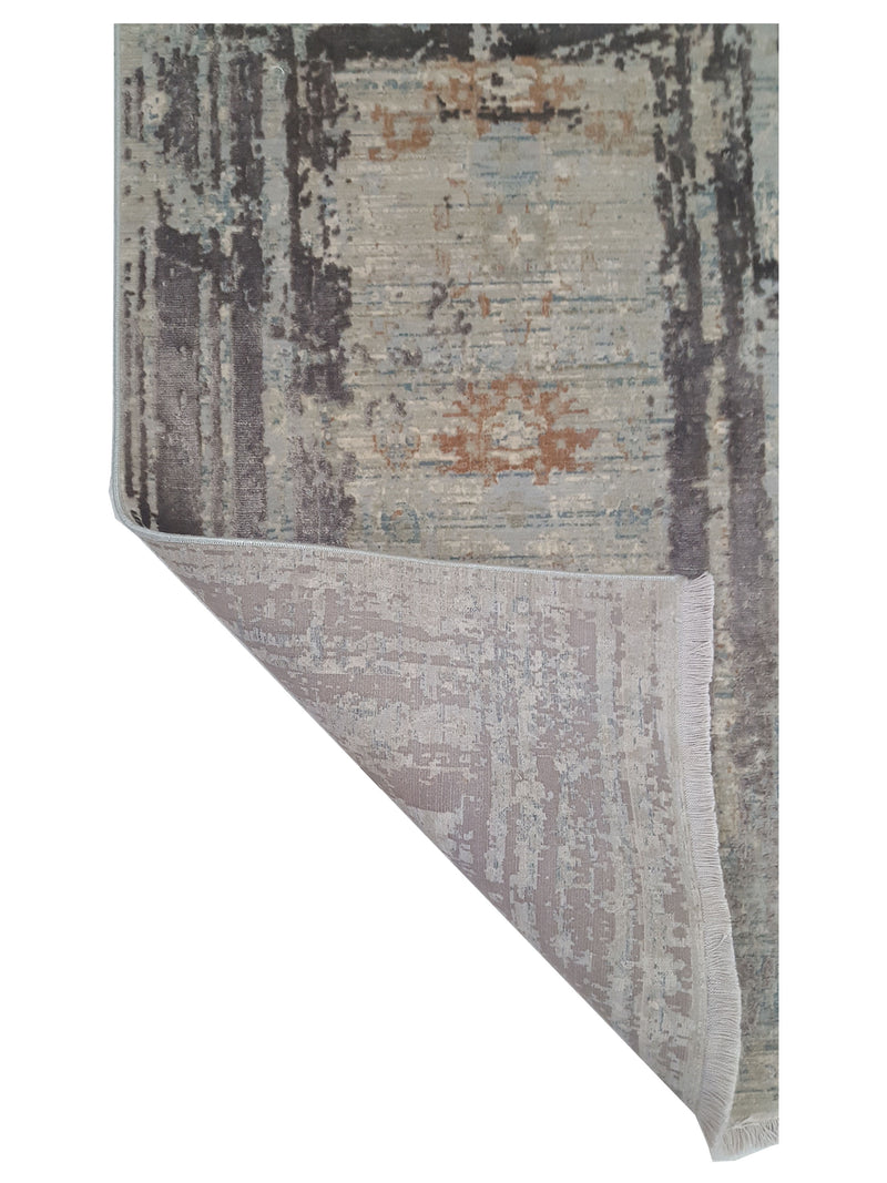 Pacific Ibiza 73288 Ivory Grey Modern Power Loom Rug