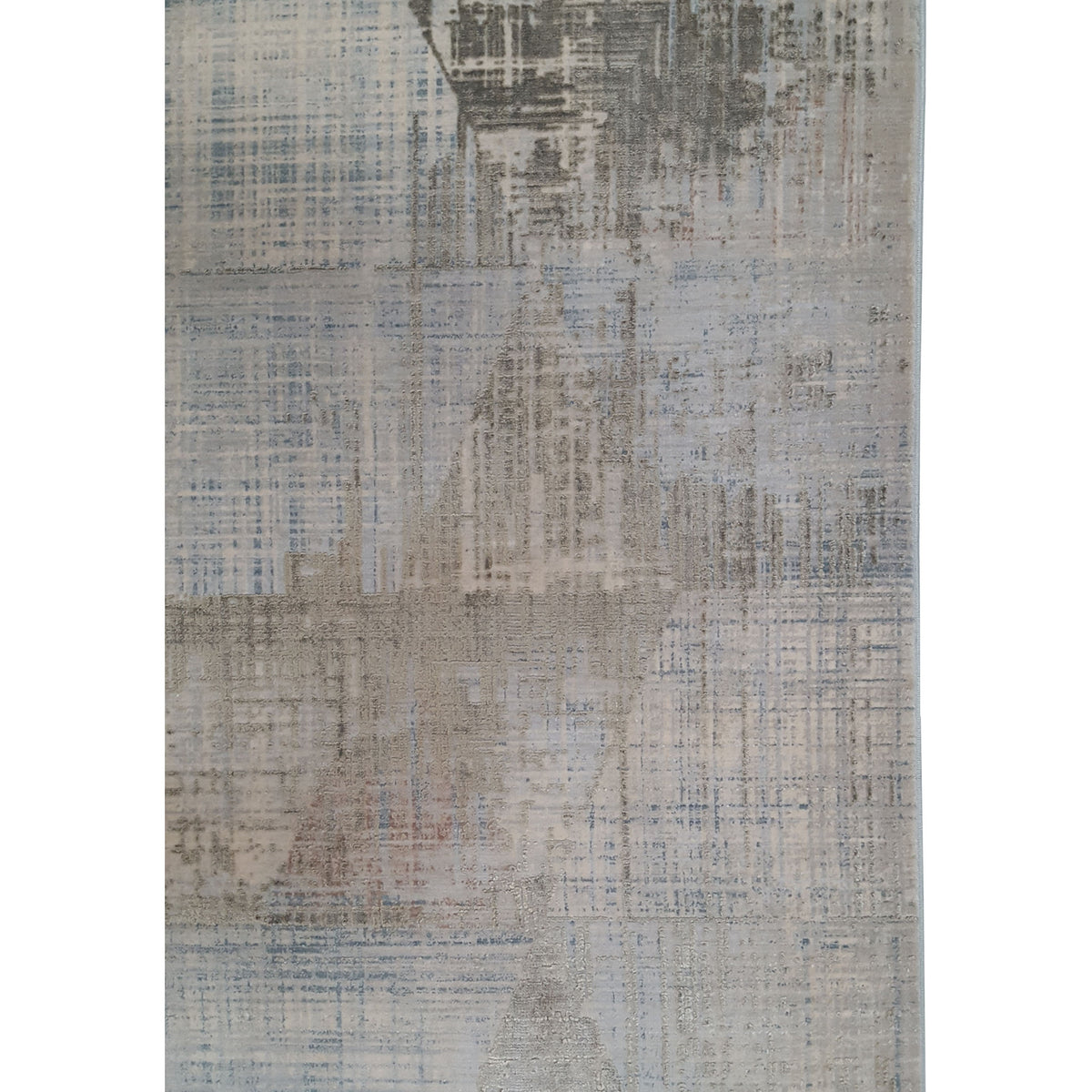 Pacific Ibiza 73290 Grey Blue Modern Power Loom Rug
