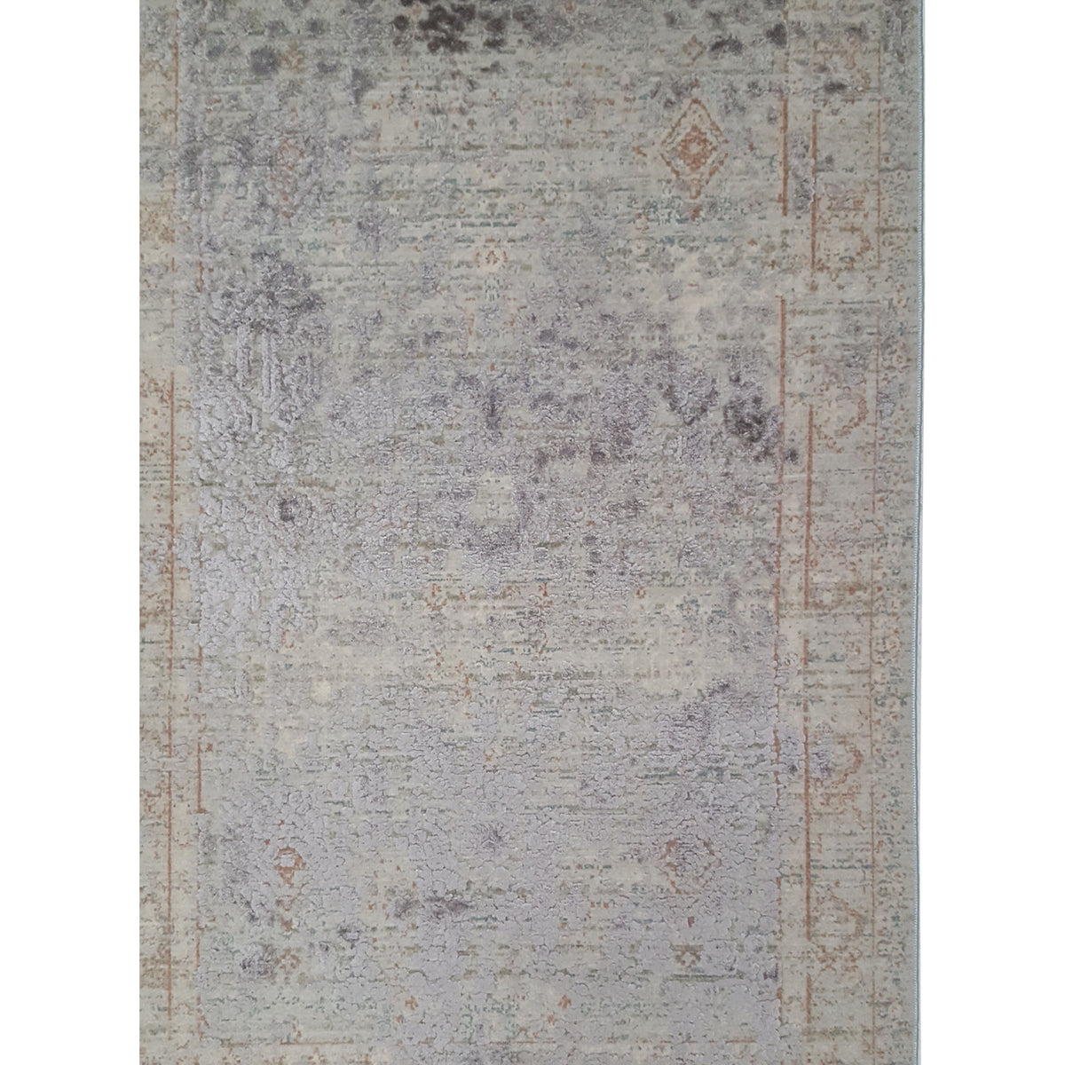 Pacific Ibiza 73291 Purple Grey Modern Power Loom Rug