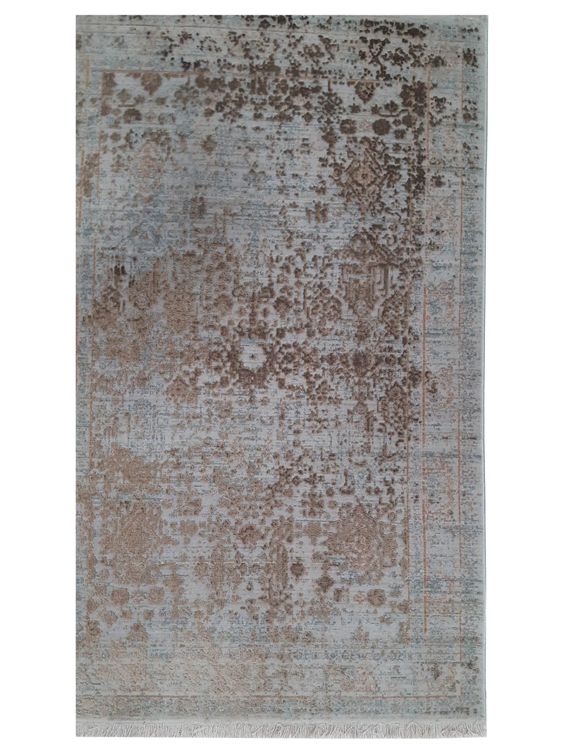 Pacific Ibiza 73292 Grey Brown Modern Power Loom Rug