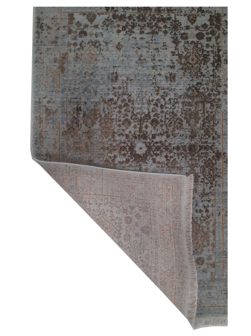 Pacific Ibiza 73292 Grey Brown Modern Power Loom Rug