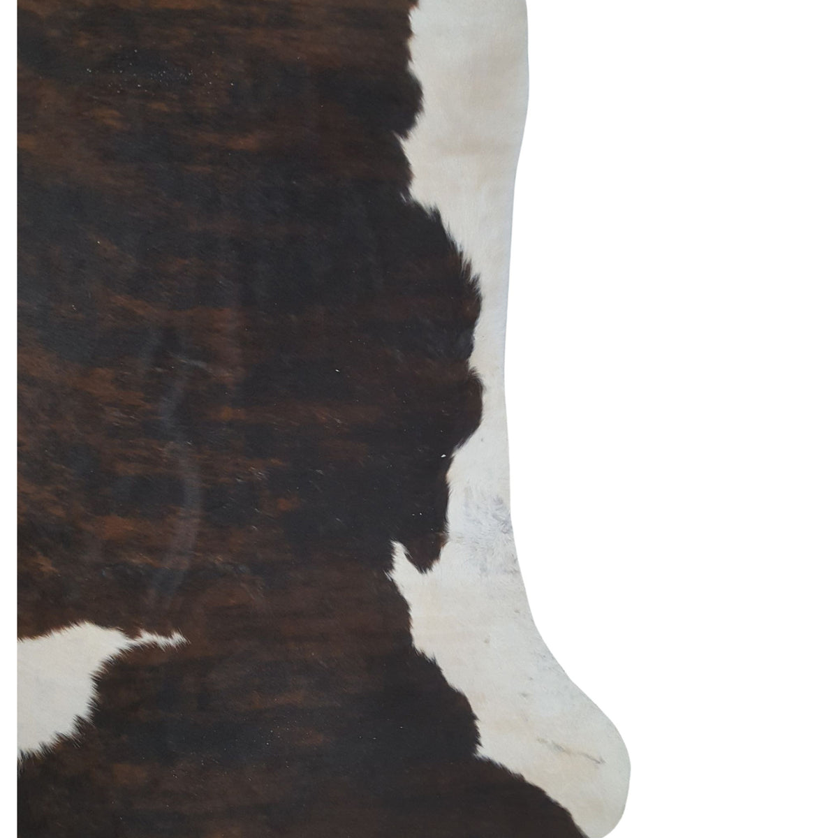 Aura Cowhide 73325 Mocha Ivory Cowhide Cowhide Rug