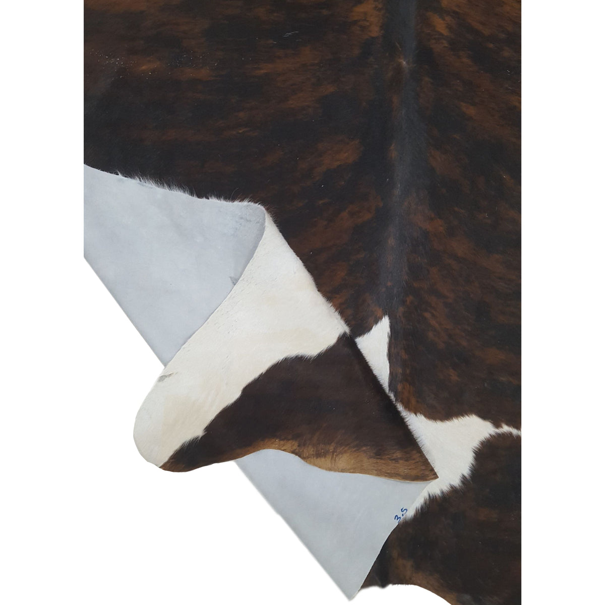 Aura Cowhide 73325 Mocha Ivory Cowhide Cowhide Rug