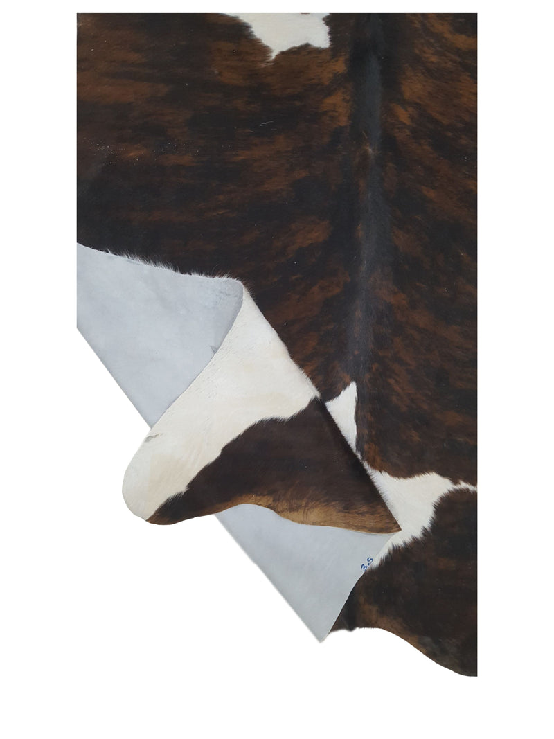 Aura Cowhide 73325 Mocha Ivory Cowhide Cowhide Rug