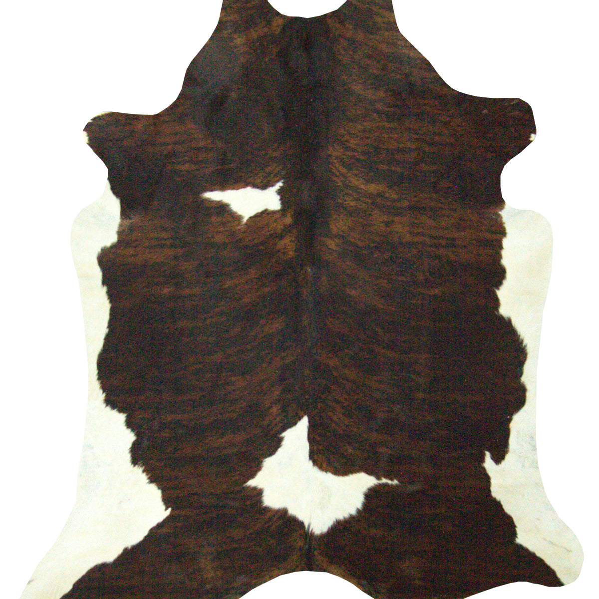Aura Cowhide 73325 Mocha Ivory Cowhide Cowhide Rug