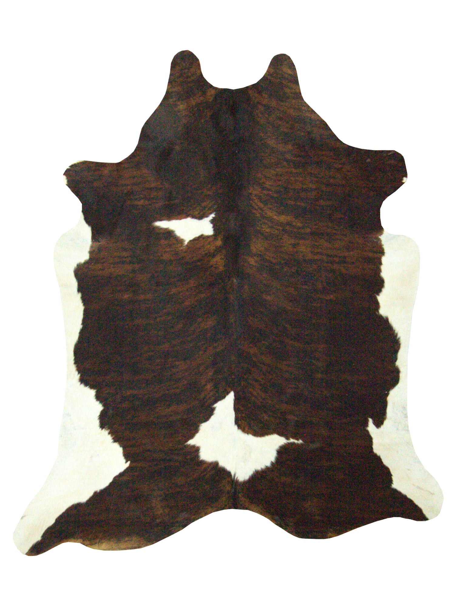 Aura Cowhide 73325 Mocha Ivory Cowhide Cowhide Rug