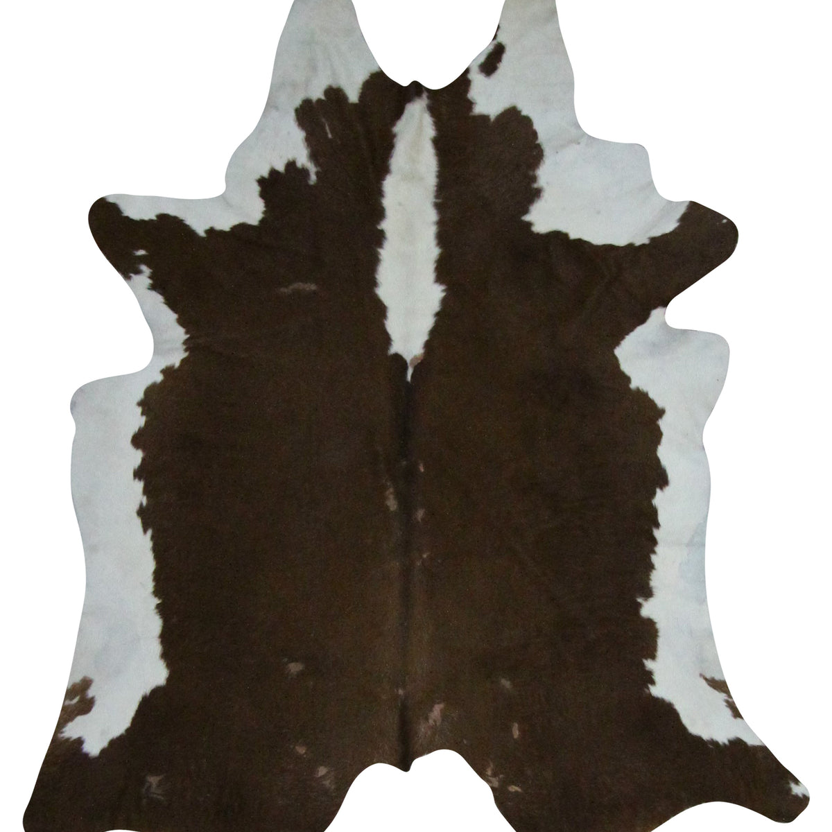 Aura Cowhide  Brown Ivory Cowhide
