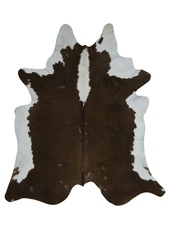 Aura Cowhide  Brown Ivory Cowhide