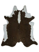 Aura Cowhide  Brown Ivory Cowhide