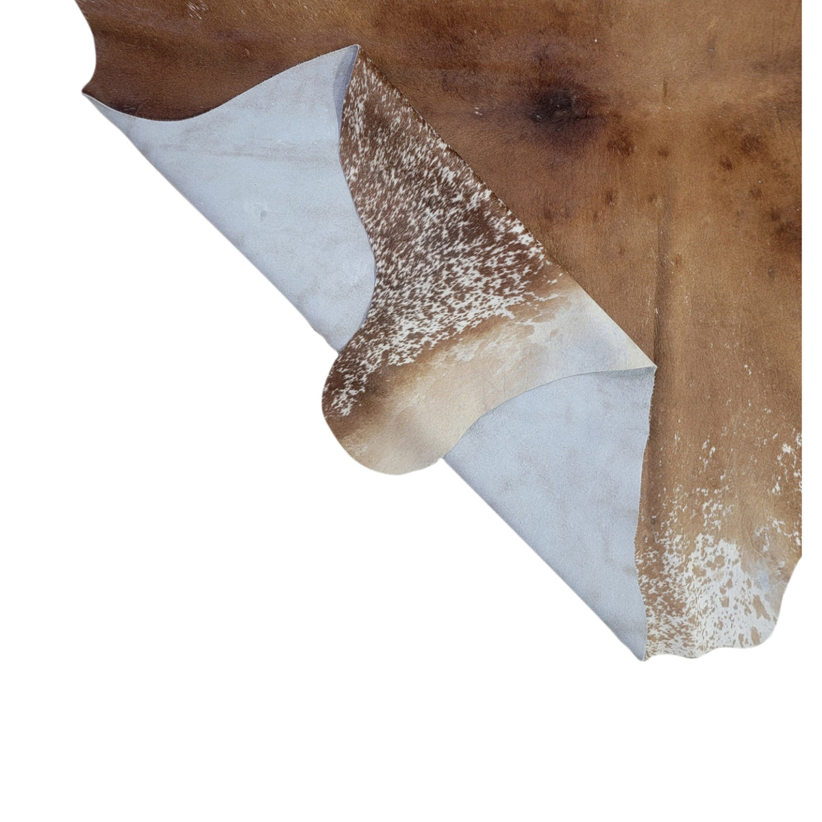 Aura Cowhide 73346 Latte Ivory Cowhide Cowhide Rug