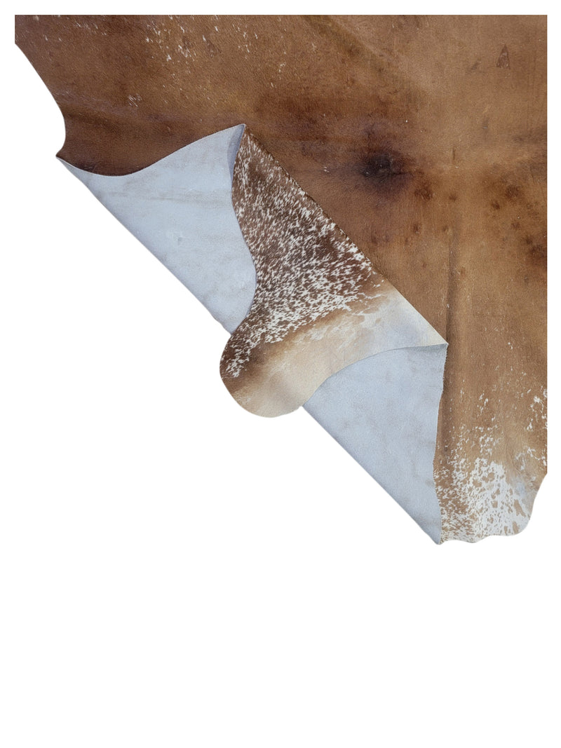Aura Cowhide 73346 Latte Ivory Cowhide Cowhide Rug