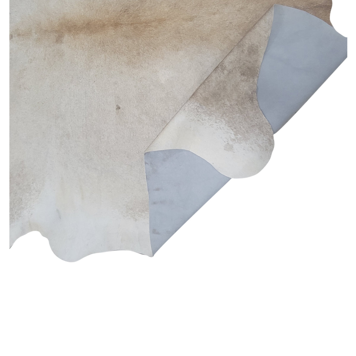 Aura Cowhide 73349 Ivory Beige Cowhide Cowhide Rug