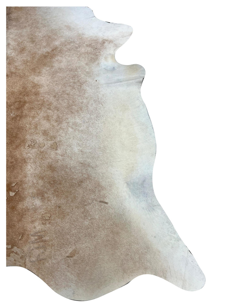 Aura Cowhide 73352 Ivory Camel Cowhide Cowhide Rug