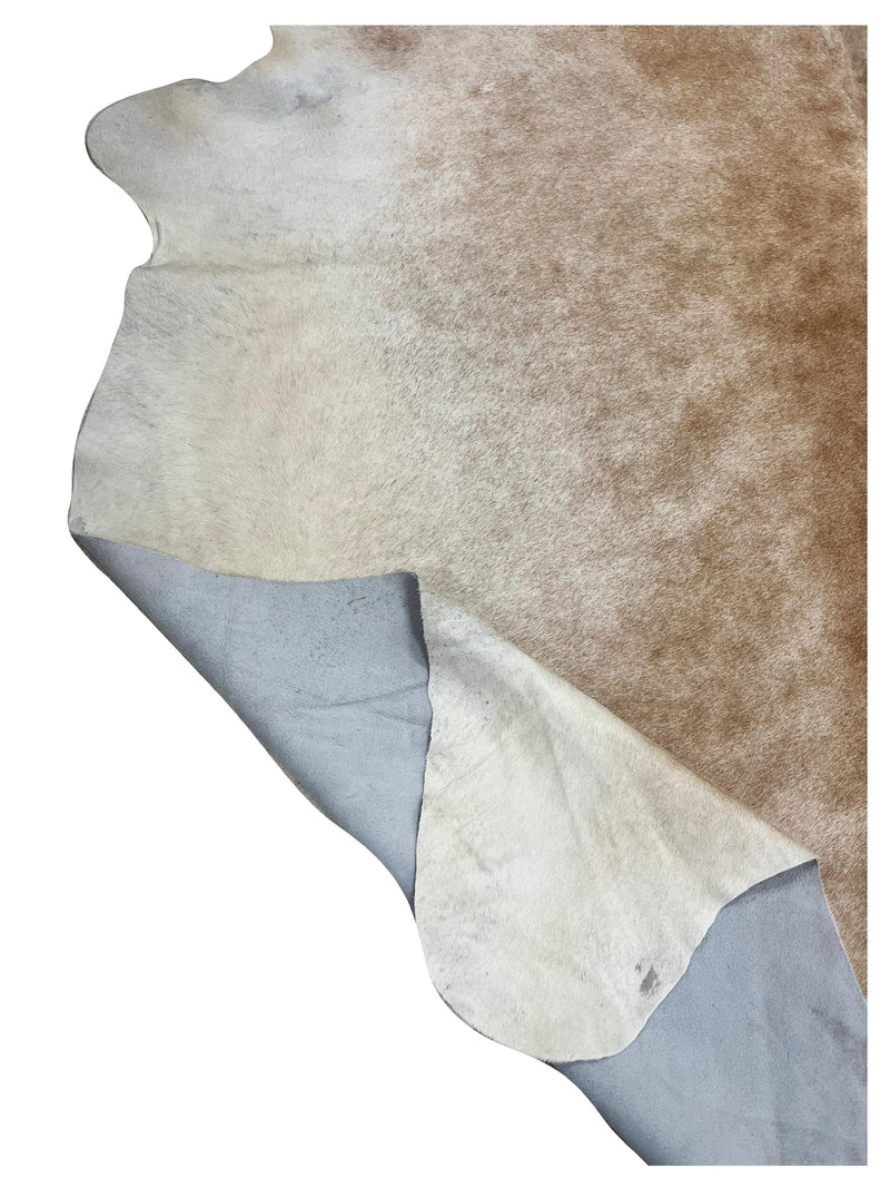 Aura Cowhide 73352 Ivory Camel Cowhide Cowhide Rug