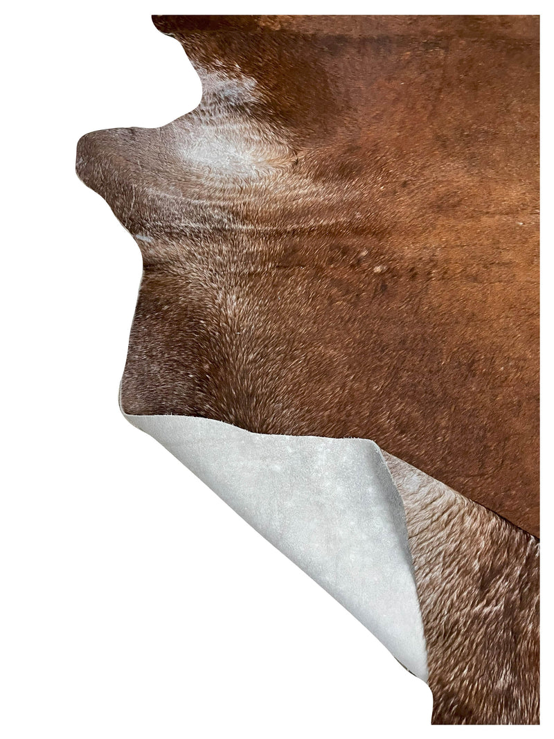 Aura Cowhide 73354 Mocha Grey Cowhide Cowhide Rug