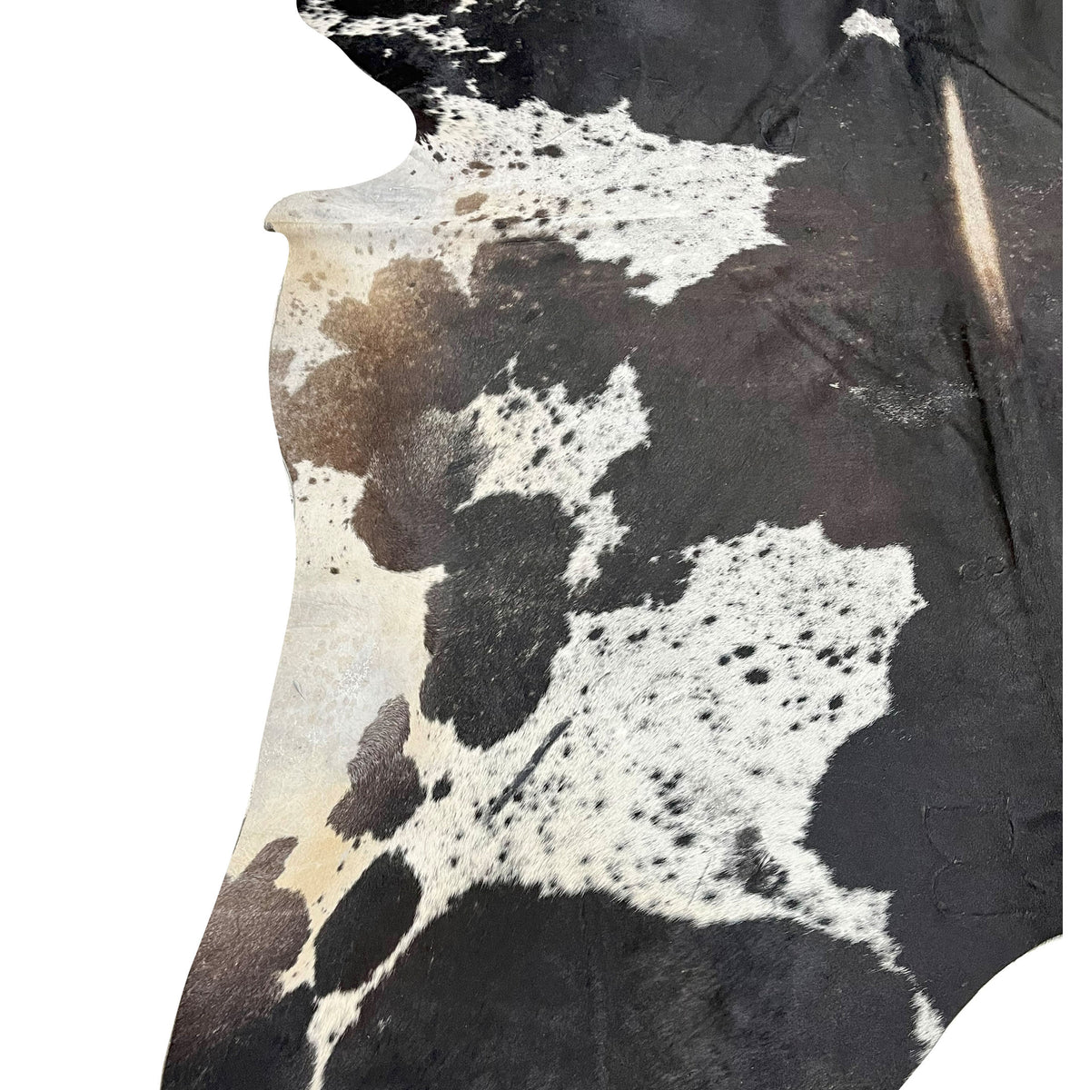 Aura Cowhide 73355 Black Grey Cowhide Cowhide Rug