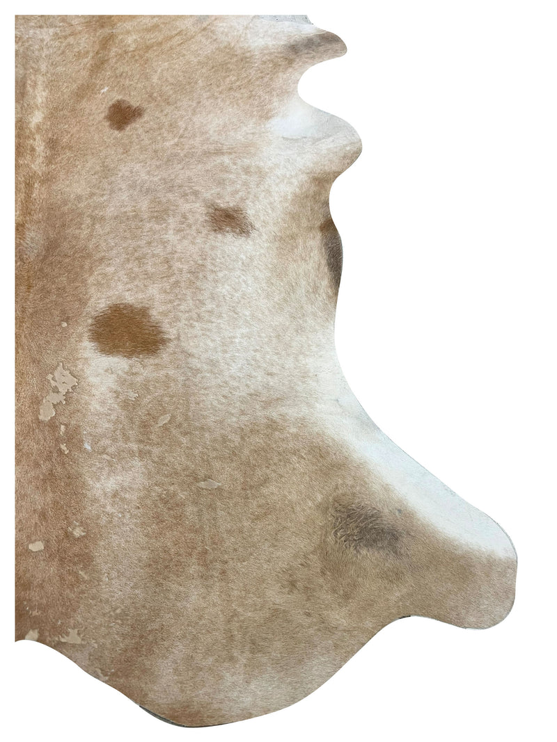 Aura Cowhide 73365 Camel Beige Cowhide Cowhide Rug
