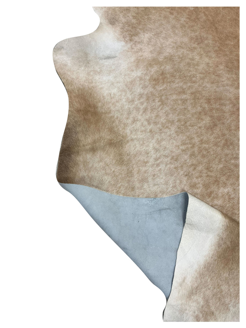 Aura Cowhide 73365 Camel Beige Cowhide Cowhide Rug