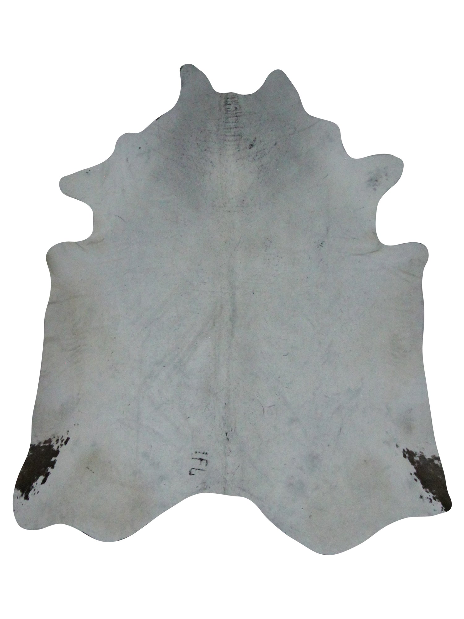 Aura Cowhide  Ivory Brown Cowhide