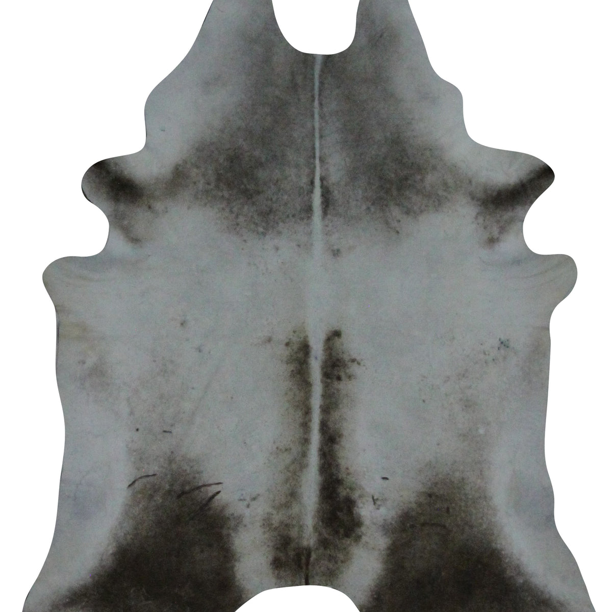 Aura Cowhide  Ivory Brown Cowhide