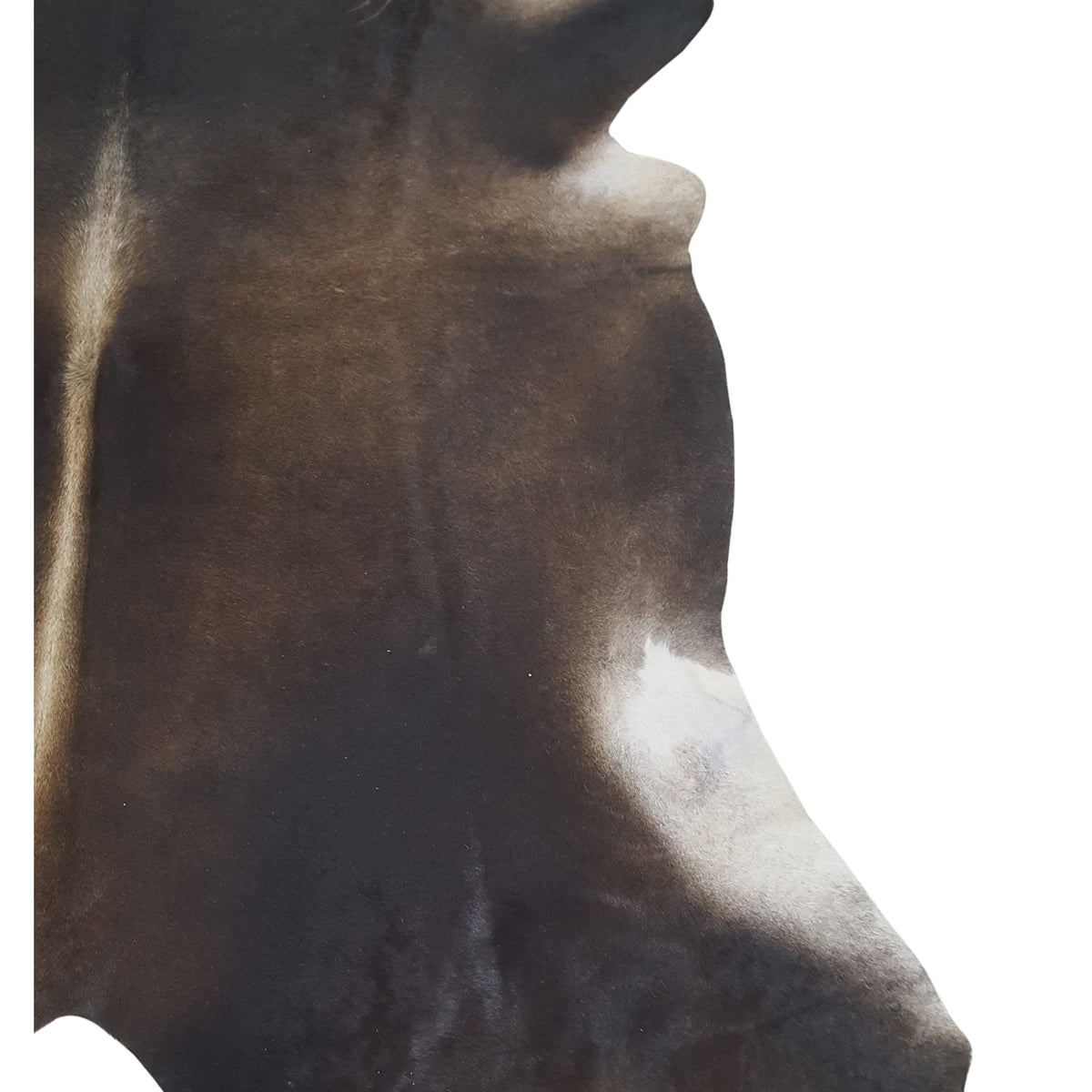 Aura Cowhide 73373 Mocha Ivory Cowhide Cowhide Rug